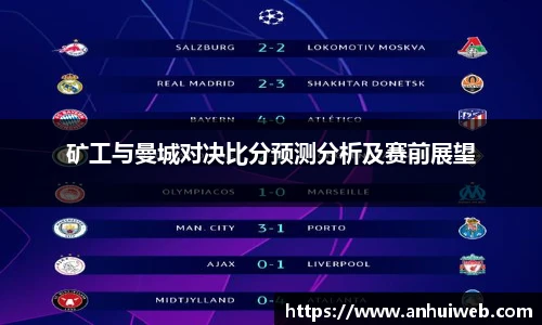 矿工与曼城对决比分预测分析及赛前展望